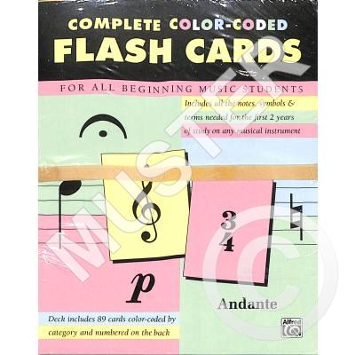 0038081141589 - Complete color coded flash cards