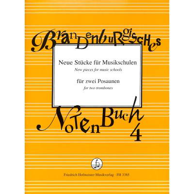 Brandenburgisches Notenbuch 4 | Neue Stücke für Musikschulen