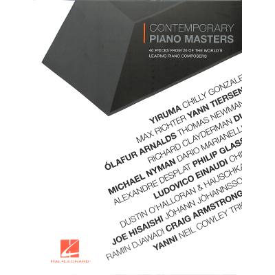 0888680924270 - Contemporary piano masters 0888680924270 - Contemporary piano masters