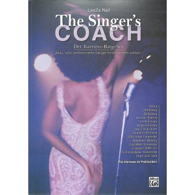 9783947998081 - The Singers Coach - LeeZa Nail Kartoniert (TB)