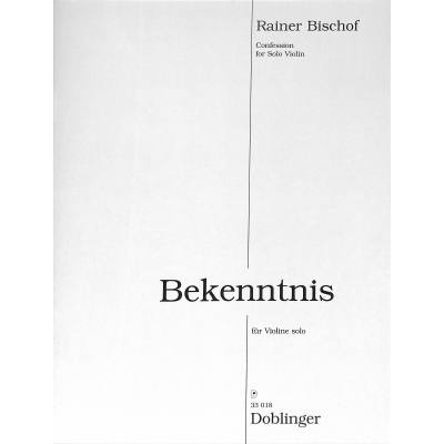 9790012206668 - Bekenntnis