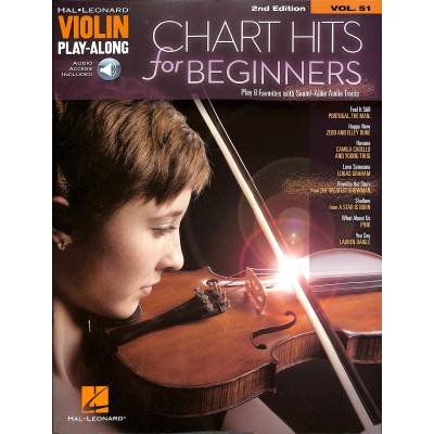 0888680940164 - Noten Chart Hits for Beginners Violine play along 51 HL 293887 Hal Leonard