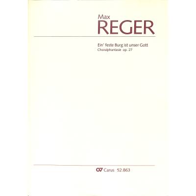 9790007182991 - Ein feste Burg ist unser Gott - Choralfantasie 9790007182991 - Ein feste Burg ist unser Gott - Choralfantasie