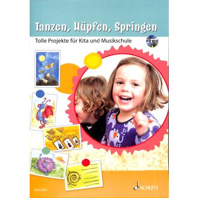 9783795718084 - Materialkiste Musik Spiel und Tanz   Tanzen Hüpfen Springen m Audio-CD Geheftet