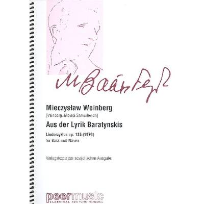9790501872305 - Aus der Lyrik Baratynskis op 125 9790501872305 - Aus der Lyrik Baratynskis op 125