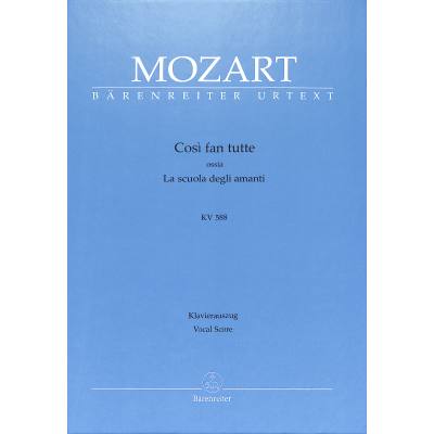 9790006568864 - Cosi fan tutte KV 588 9790006568864 - Cosi fan tutte KV 588