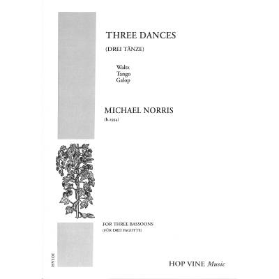 9990001422868 - 3 Tänze | 3 Dances