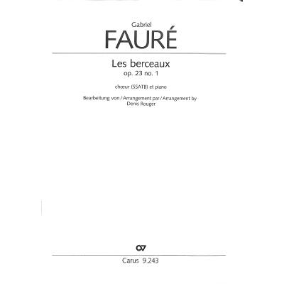 9790007244385 - Les berceaux op 23 1 9790007244385 - Les berceaux op 23 1