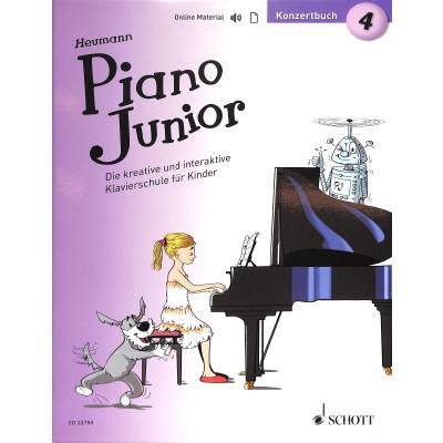 9783795706173 - Piano Junior - deutsche Ausgabe   Band 4   Piano Junior KonzertbuchBd4 - Hans-Günter Heumann Geheftet