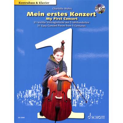 Mein erstes Konzert 1 | 31 leichte Vortragsstücke aus 5 Jahrhunderten