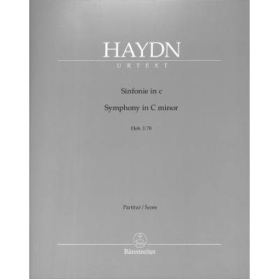 9790006568123 - Sinfonie 78 c-moll Hob 1 78