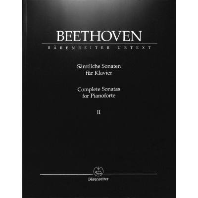 9790006567386 - Sämtliche Sonaten für Klavier II Partitur - Ludwig van Beethoven Kartoniert (TB)