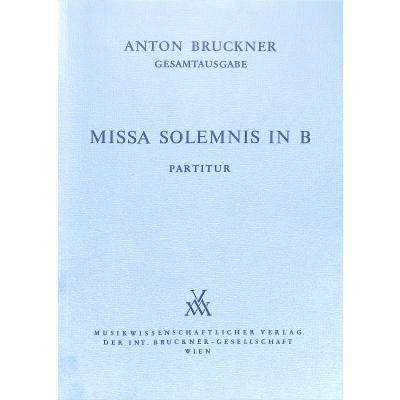 9790500250258 - Missa solemnis in B (1854)