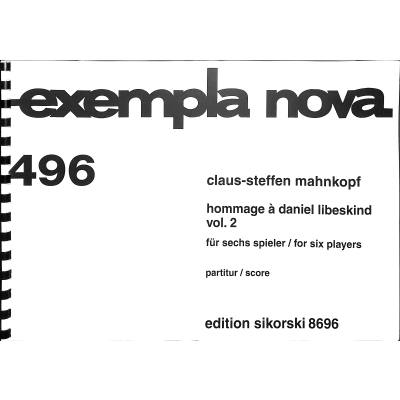 9790003039985 - Hommage a Daniel Libeskind 2 9790003039985 - Hommage a Daniel Libeskind 2