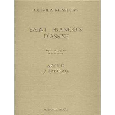9790046287039 - Saint Francois dAssise - Acte 2 5 Tableau