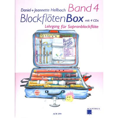 9790700409159 - BlockflötenBox m 3 Audio-CDsBd4 - Daniel Hellbach Jeannette Hellbach Geheftet