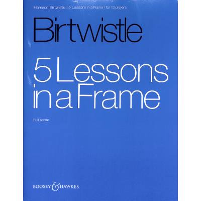 9781784545277 - 5 Lessons in a frame