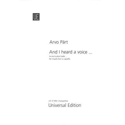 0803452073727 - And i heard a voice