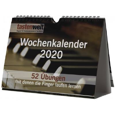 Tastenwelt Wochenkalender 2020