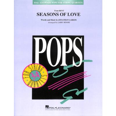 0888680699741 - Seasons of love (aus Rent)