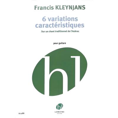9790230994880 - 6 Variations caracteristiques