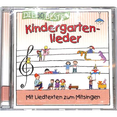 4260167470481 - Simone Sommerland - GEBRAUCHT Die 30 besten Kindergartenlieder - Mit Liedtexten zum Mitsingen - Preis vom 02062023 050629 h