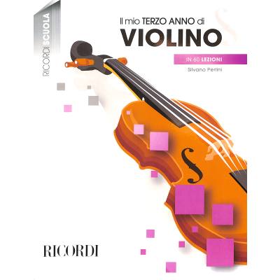 9790041830551 - Il mio terzo anno di Violino in 60 lezioni