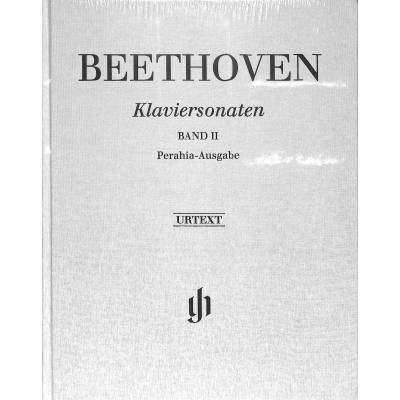 9790201808352 - Klaviersonaten Bd II Perahia - Ausgabe Ln - Ludwig van - Klaviersonaten Band II op 26-54 Perahia-Ausgabe Beethoven Leder