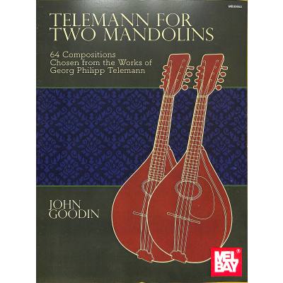 9781513463810 - Telemann for two Mandolins 9781513463810 - Telemann for two Mandolins