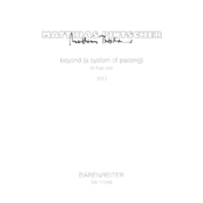 9790006523061 - Beyond a system of passing 9790006523061 - Beyond a system of passing