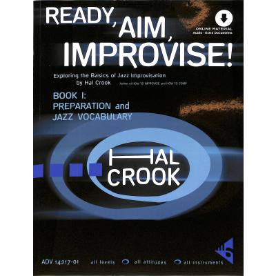 9783954810659 - Ready Aim Improvise!Book1 - Hal Crook Kartoniert (TB)