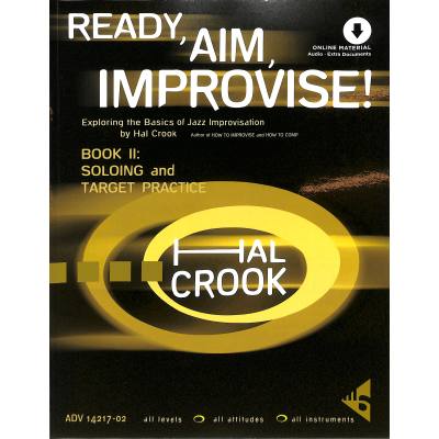 9783954810666 - Ready Aim Improvise!Book2 - Hal Crook Kartoniert (TB)