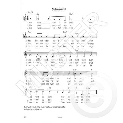 Dankbar 21 ausgewählte Lieder für den Gottesdienst