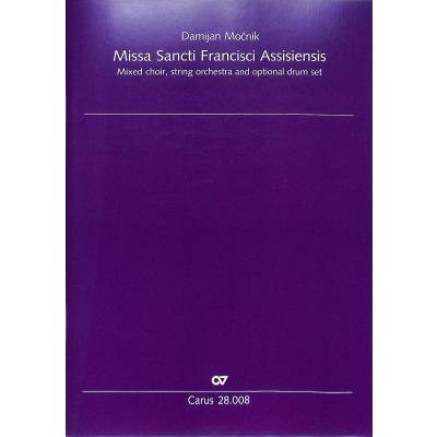 9790007186630 - Missa sancti Francisci Assisiensis