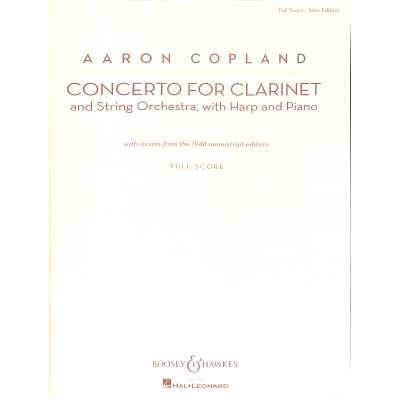 0073999838275 - Concerto for clarinet