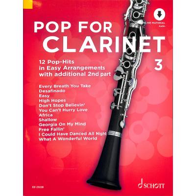 9783795719326 - Pop For Clarinet 3 Geheftet