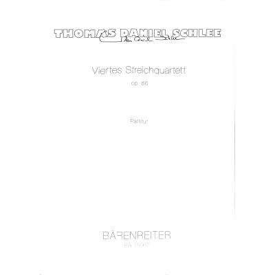 9790006561735 - Streichquartett 4 op 86