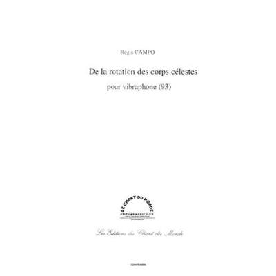 9790201645520 - De la rotation des corps celestes