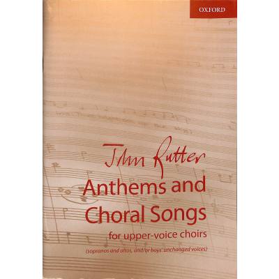 9780193530232 - Anthems + choral songs