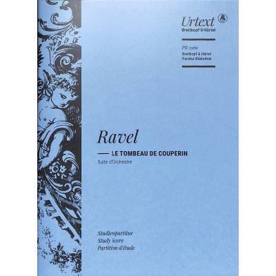 9790004213797 - Le tombeau de couperin 9790004213797 - Le tombeau de couperin
