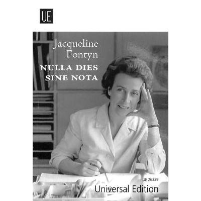 0803452073871 - Jacqueline Fontyn - Nulla dies sine nota