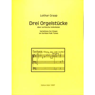 9790202033814 - 3 Orgelstücke 9790202033814 - 3 Orgelstücke