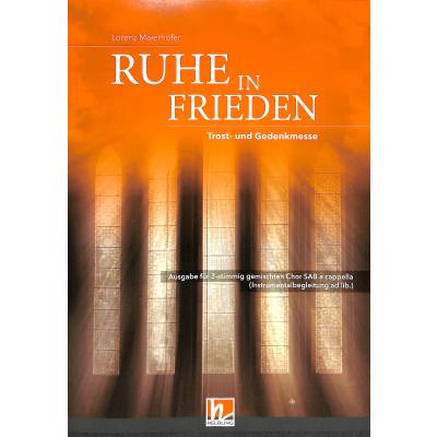 9783990691601 - Ruhe in Frieden Trost-und Gedenkmesse 9783990691601 - Ruhe in Frieden Trost-und Gedenkmesse