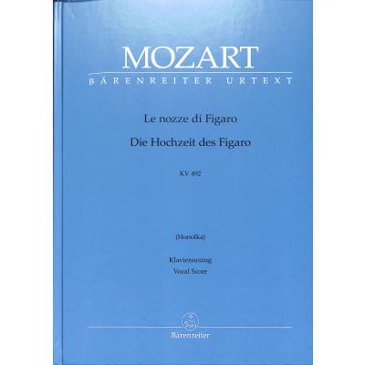 9790006568963 - Le nozze di Figaro KV 492