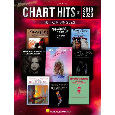 0840126908978 - Noten Chart Hits of 2019-2020 Songbook Klavier Gesang HL 334219