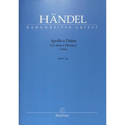 9790006568222 - Apollo + Daphne HWV 122