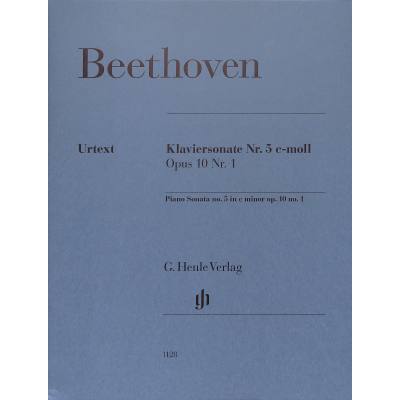 9790201811284 - Beethoven Ludwig van - Klaviersonate Nr 5 c-moll op 10 Nr 1 Kartoniert (TB)