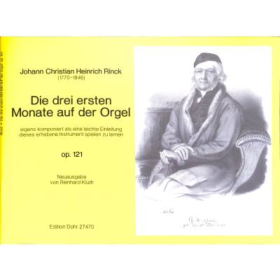 9790202014707 - Die drei ersten Monate auf der Orgel op 121 9790202014707 - Die drei ersten Monate auf der Orgel op 121