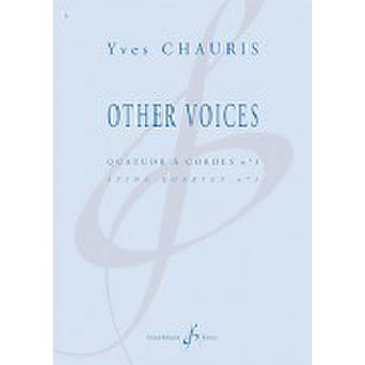 9790043100478 - Otter voices | Streichquartett 3