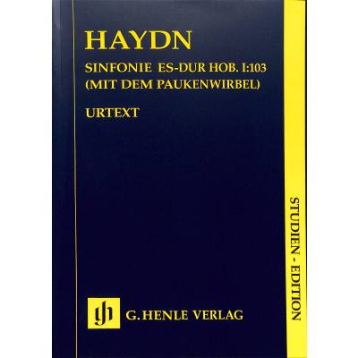 9790201890715 - Studien-Editionen   Joseph Haydn - Sinfonie Es-dur Hob I103 (mit dem Paukenwirbel) (Londoner Sinfonie) Kartoniert (TB)